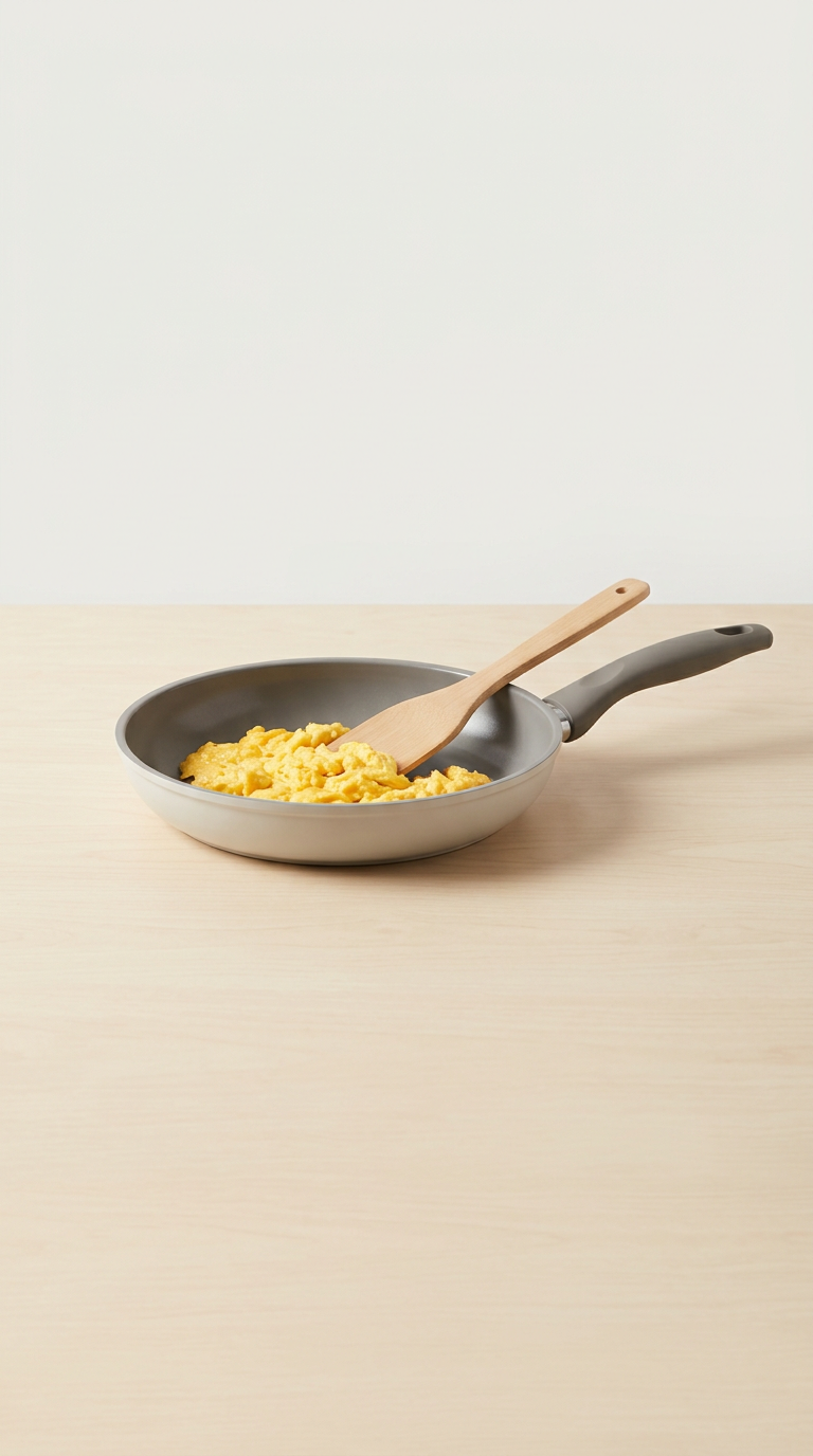 Nonstick Pan in Soft Linen