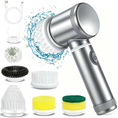 Electric dish scrubber