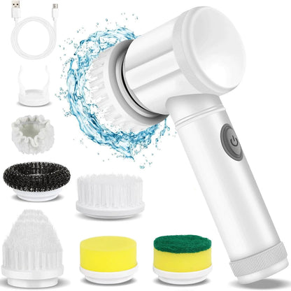 Electric dish scrubber