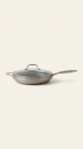 Nonstick Aluminum Pan with Matching Glass Lid